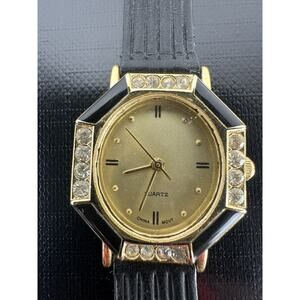 Exacta Vintage Quartz Womens Wrist Watch Japan Movement